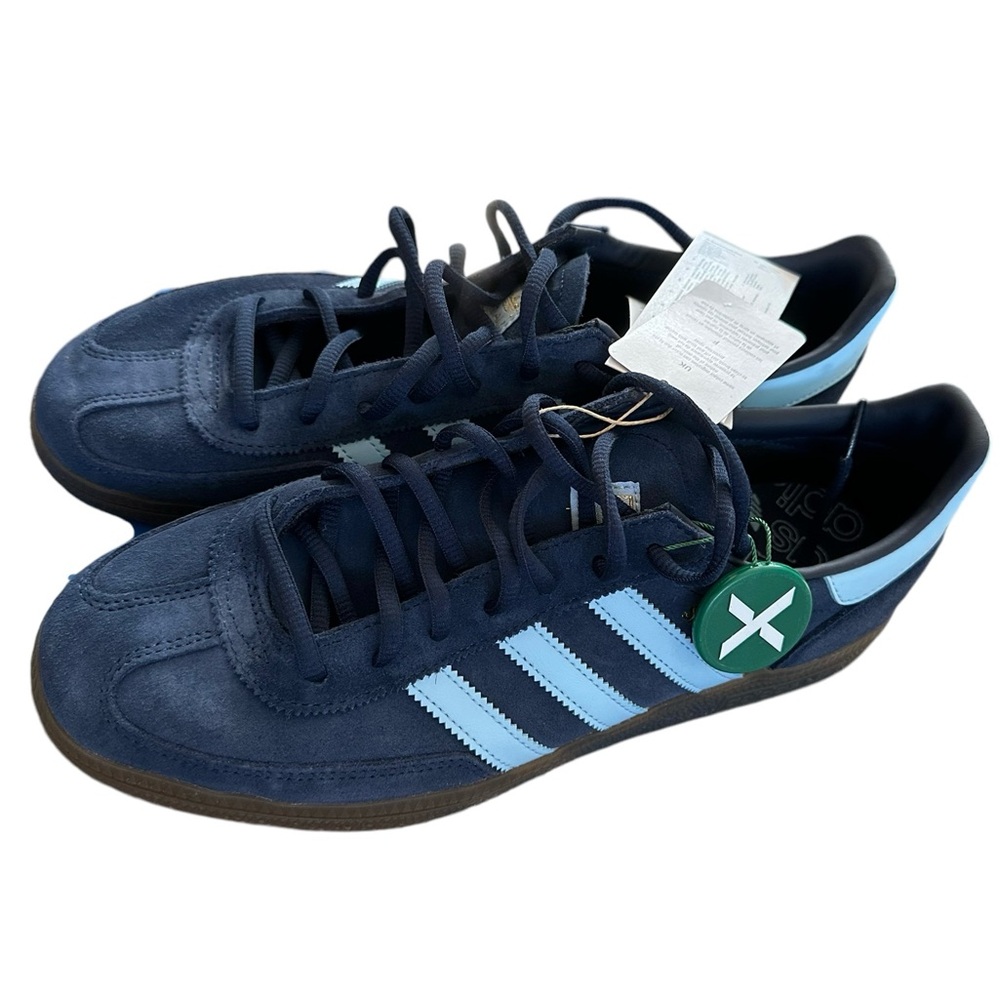 Adidas Handball Spezial Suede Leather Navy Blue Gum 10 11.5 NWT NEW BOX - Picture 4 of 16
